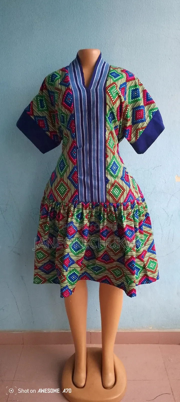 Ankara Mira Gown