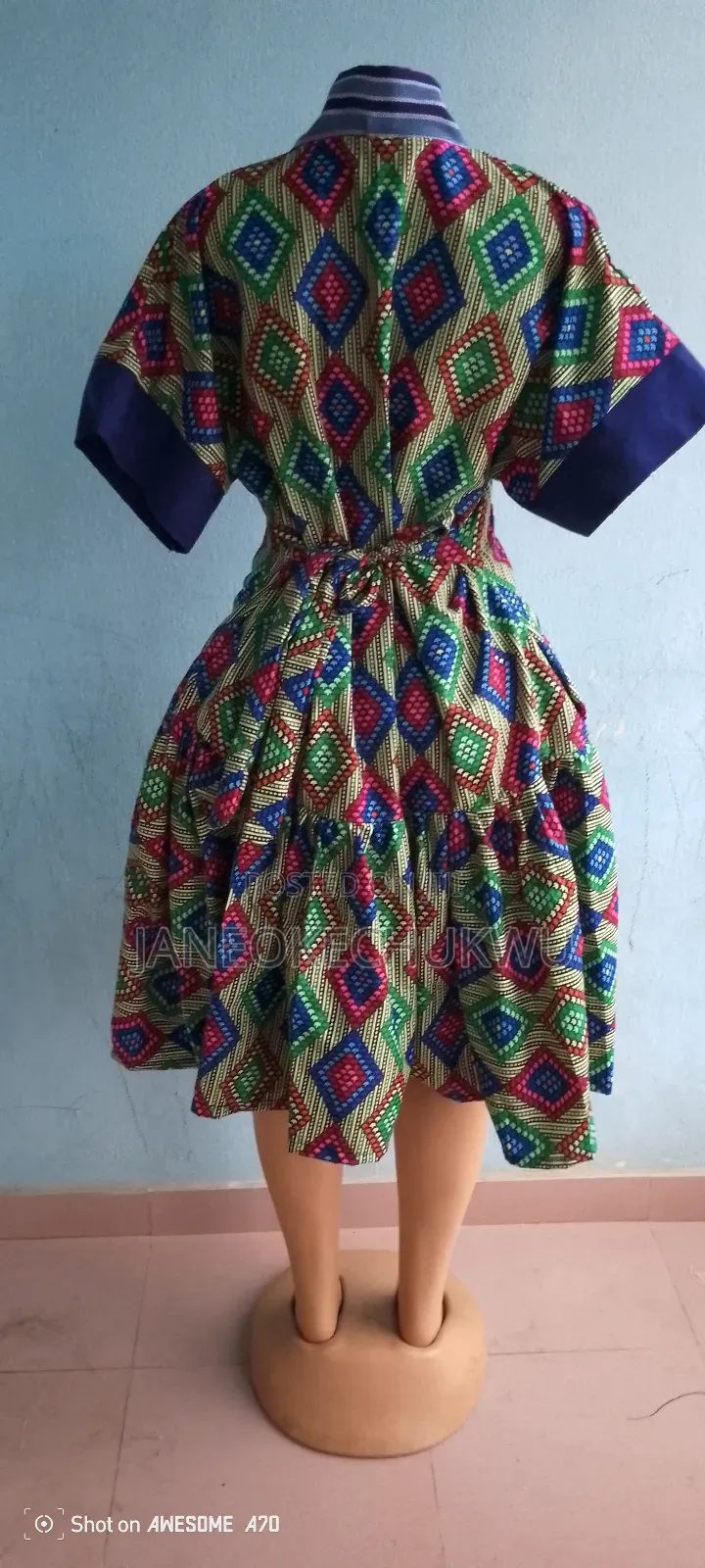 Ankara Mira Gown