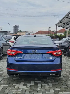 Hyundai Sonata Sport 2.0T 4dr Sedan (2.0L 4cyl Turbo 6A) 2015 Blue