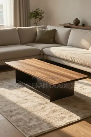 Center Table With Board Material