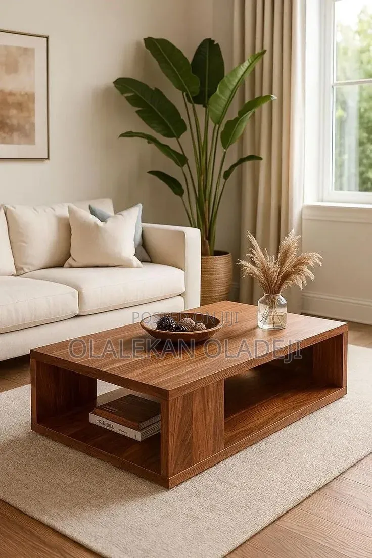 Center Table With Board Material