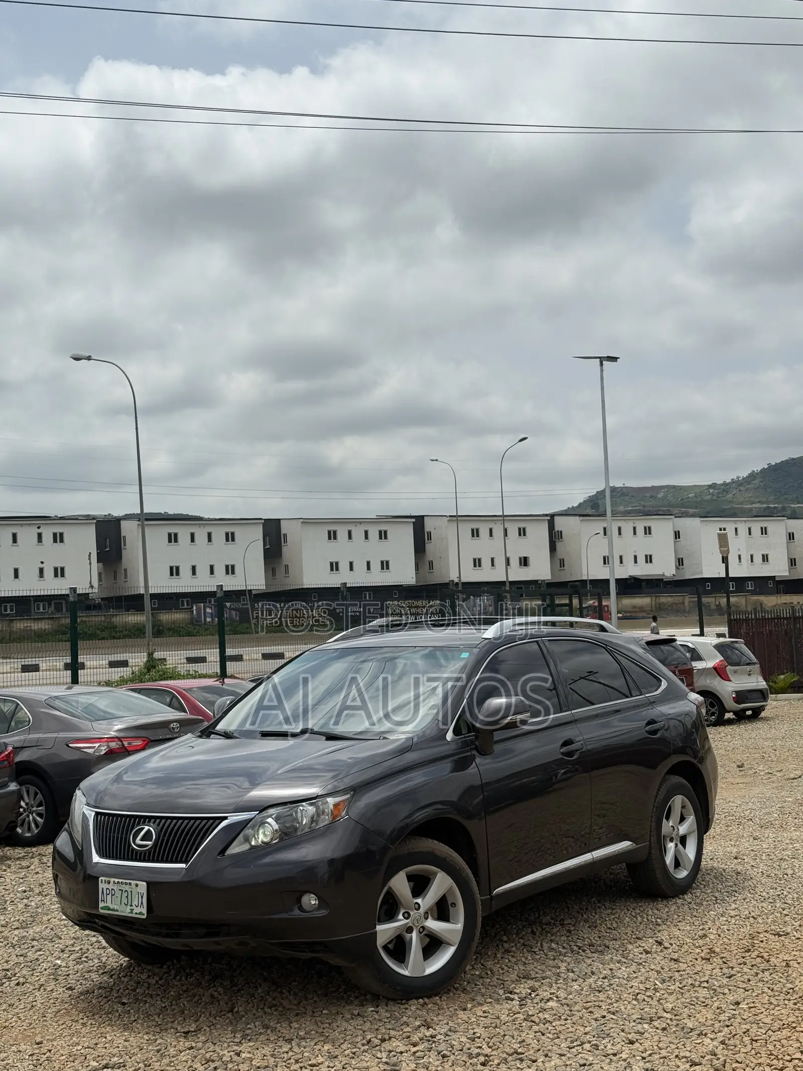 Lexus RX 2011 Purple