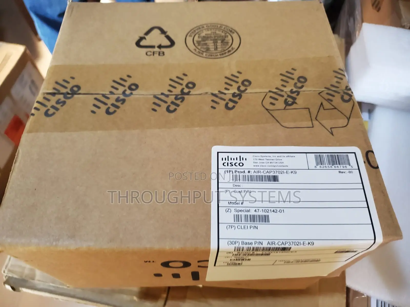 Cisco Air-Ap3702i-E-