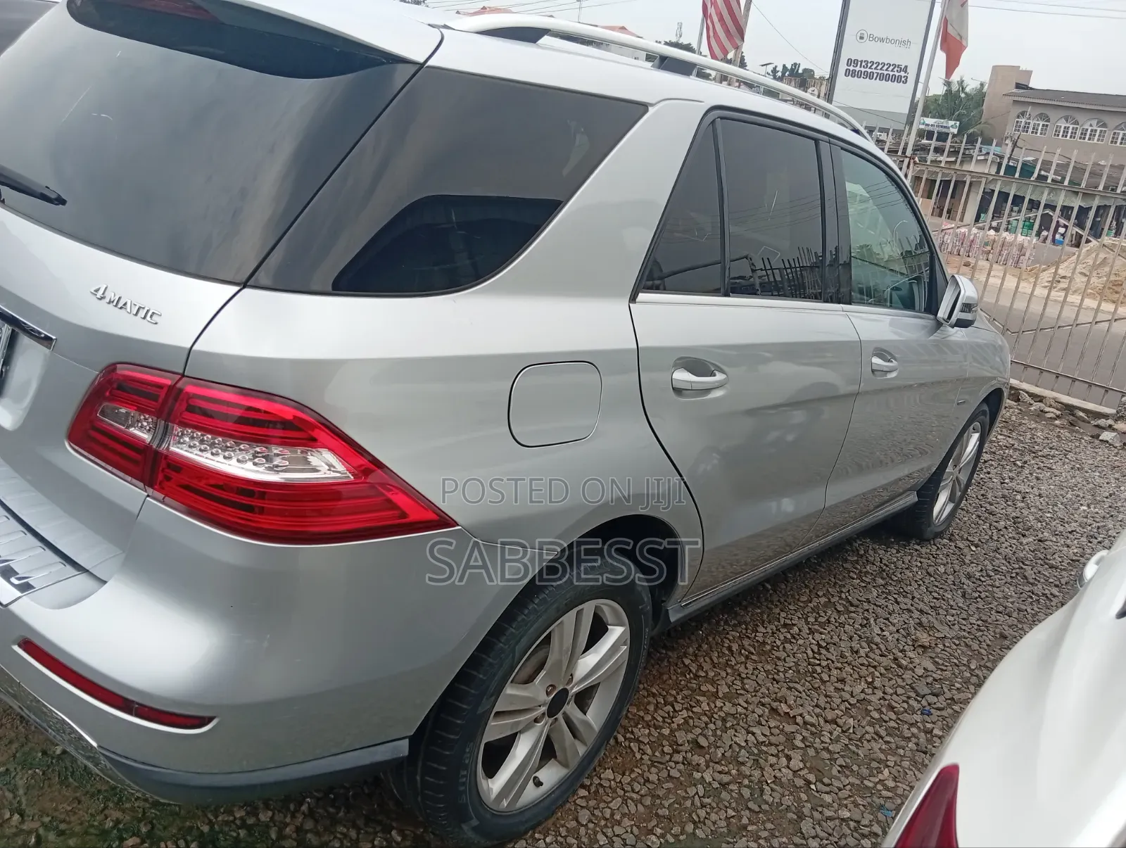 Mercedes-Benz M Class 2012 Silver