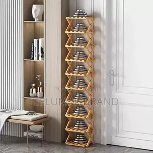 10 Layer Retractable Shoe Rack
