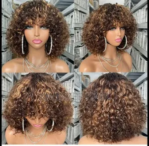SDD Curly Fringe Human Hair. Exactly as Seen