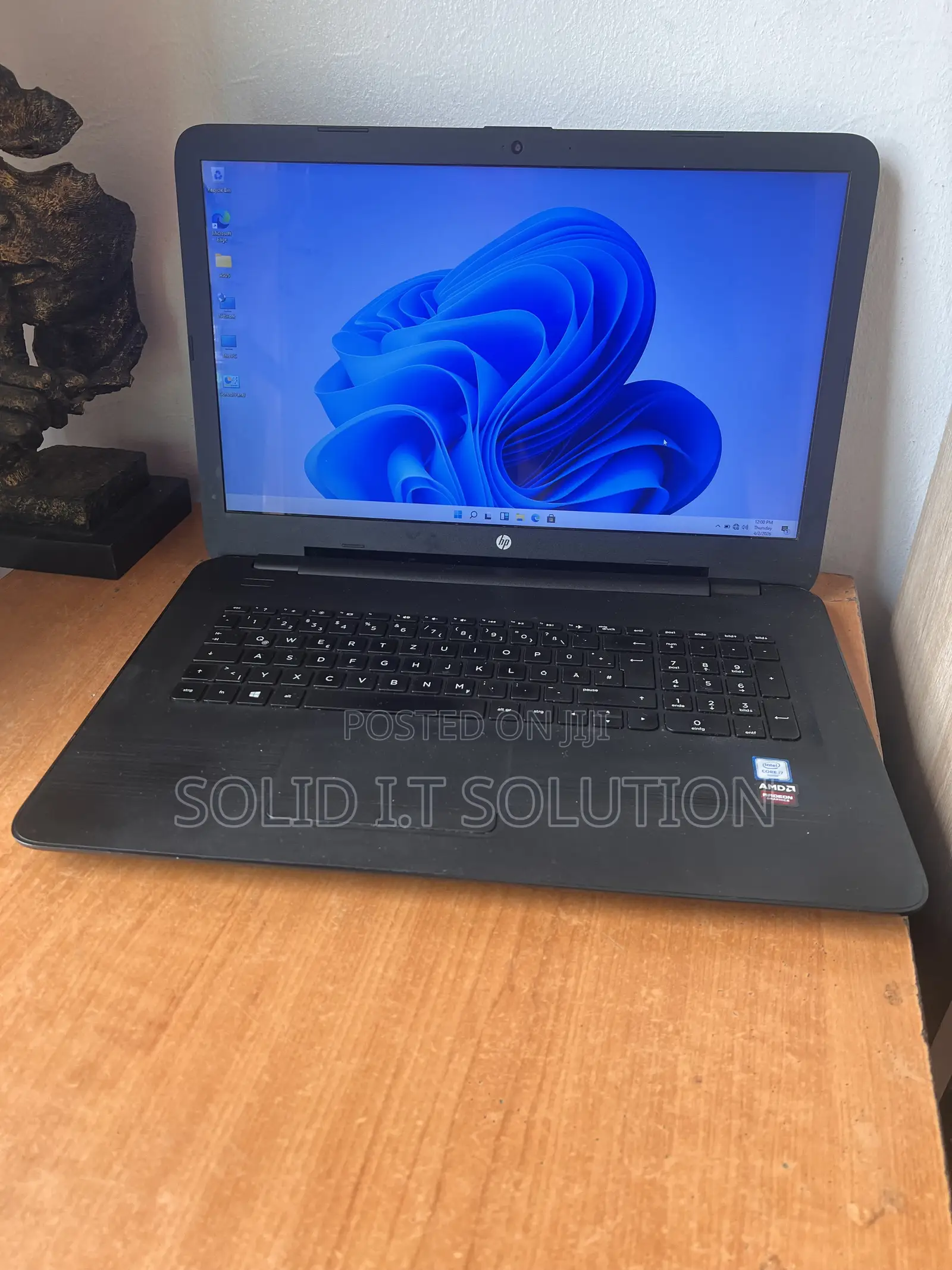 Laptop HP 8GB Intel Core i7 HDD 320GB