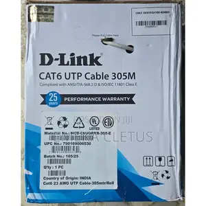 D-Link Cat6 Indoor Cable