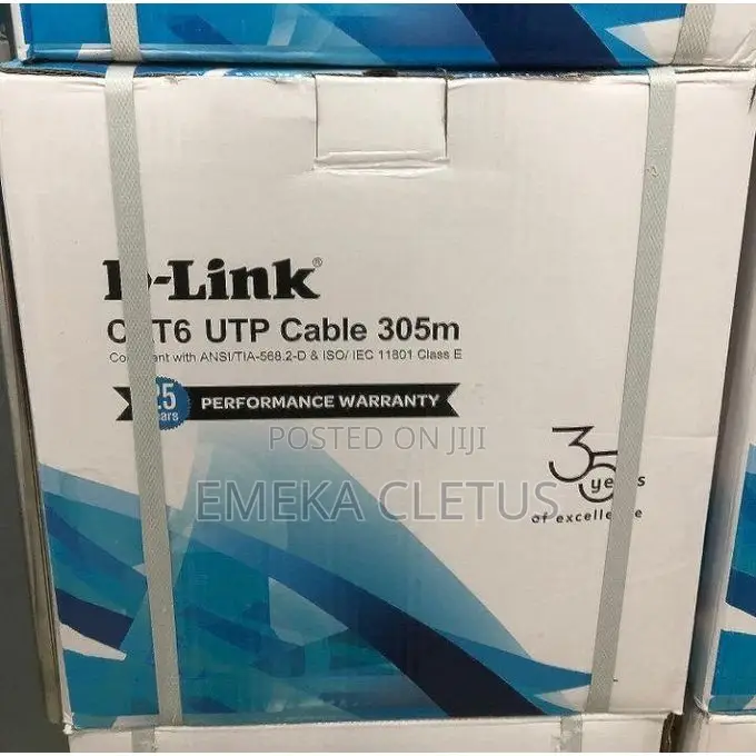 D-Link Cat6 Indoor Cable
