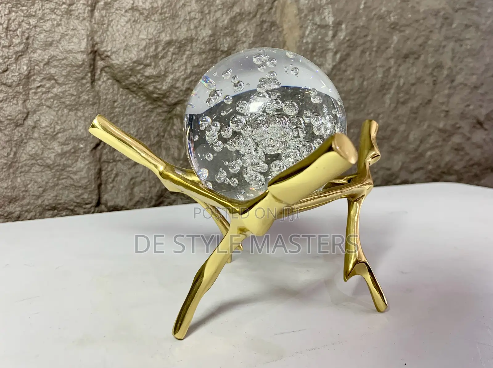 Classy Copper Decor With Orb
