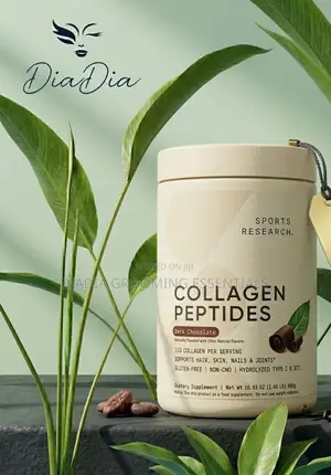 Sports Research Collagen Peptides Dark Chocolate