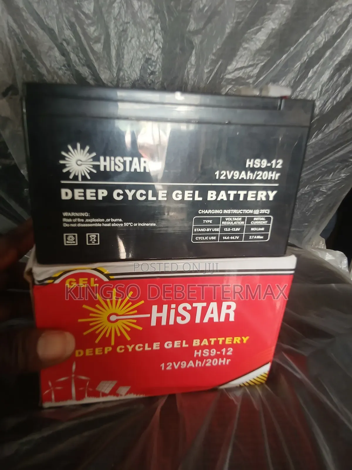 Histar Battery 12v9ah Ups