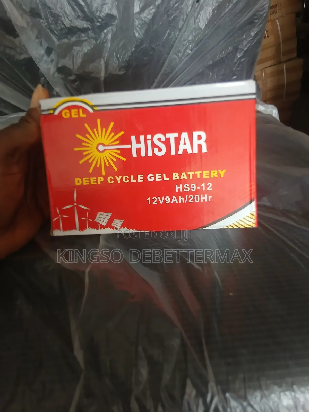 Histar Battery 12v9ah Ups