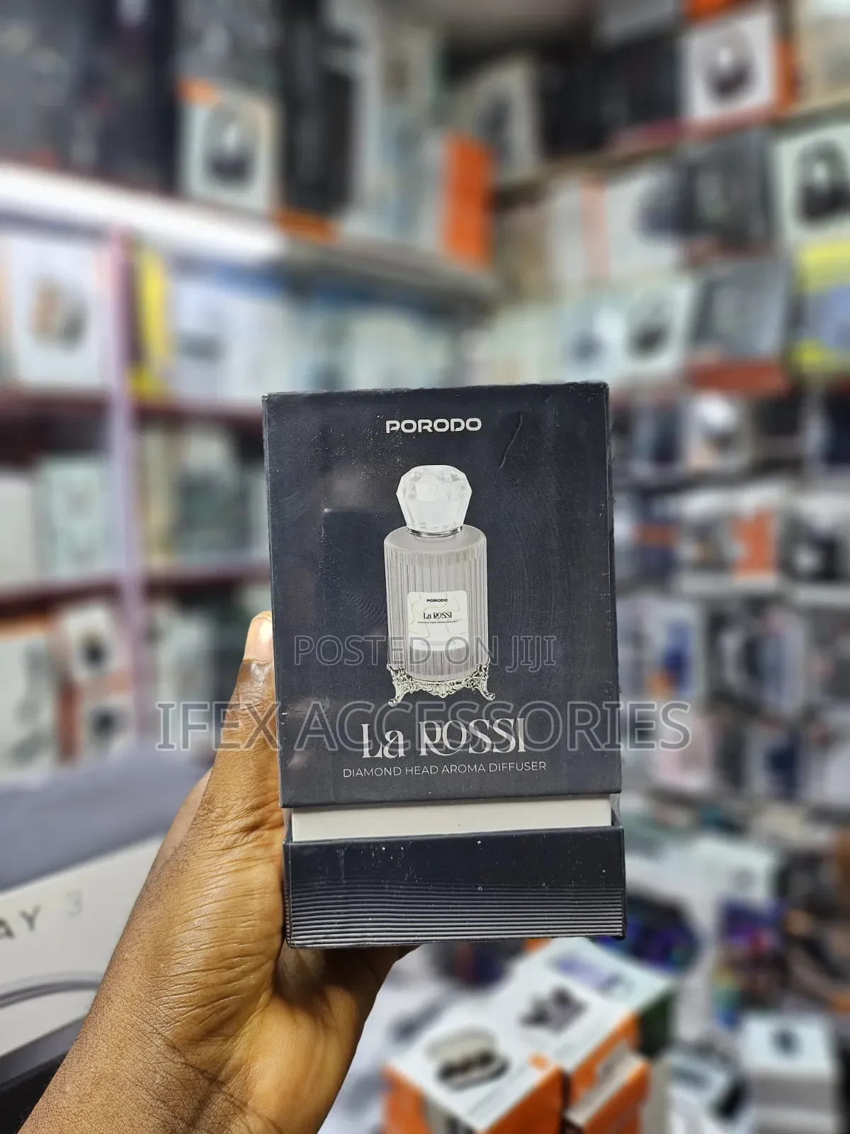 Porodo La Rossi Diamond Head Aroma Diffuser (120 Ml)