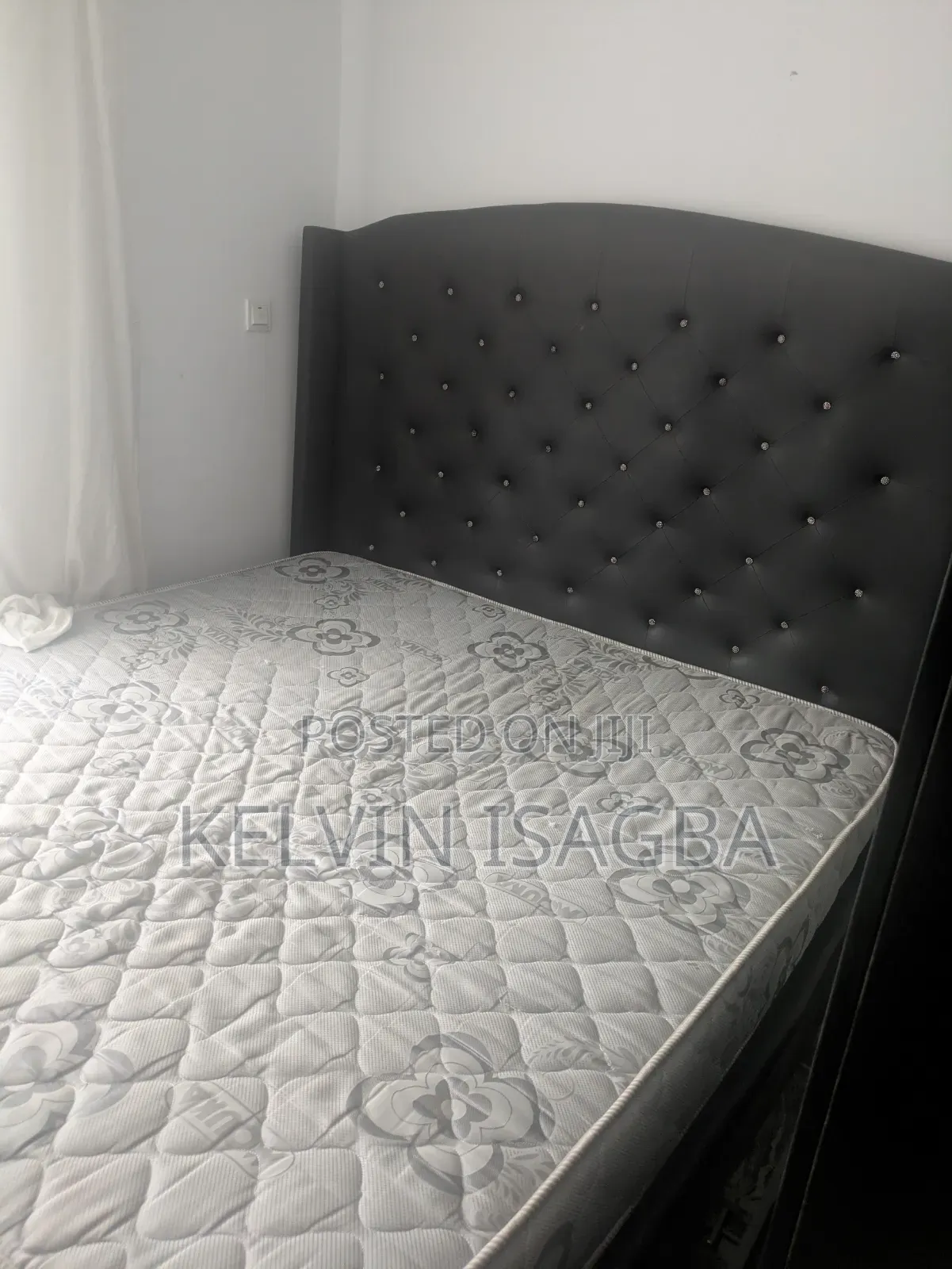 Bed Frame and Mattress