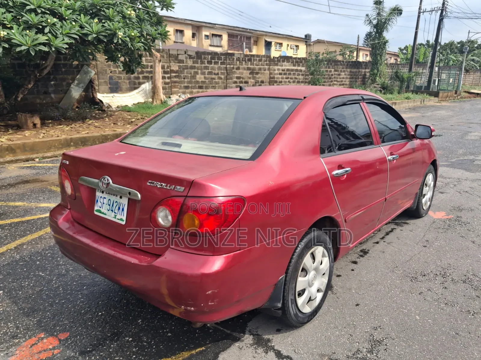 Toyota Corolla 2004 Red