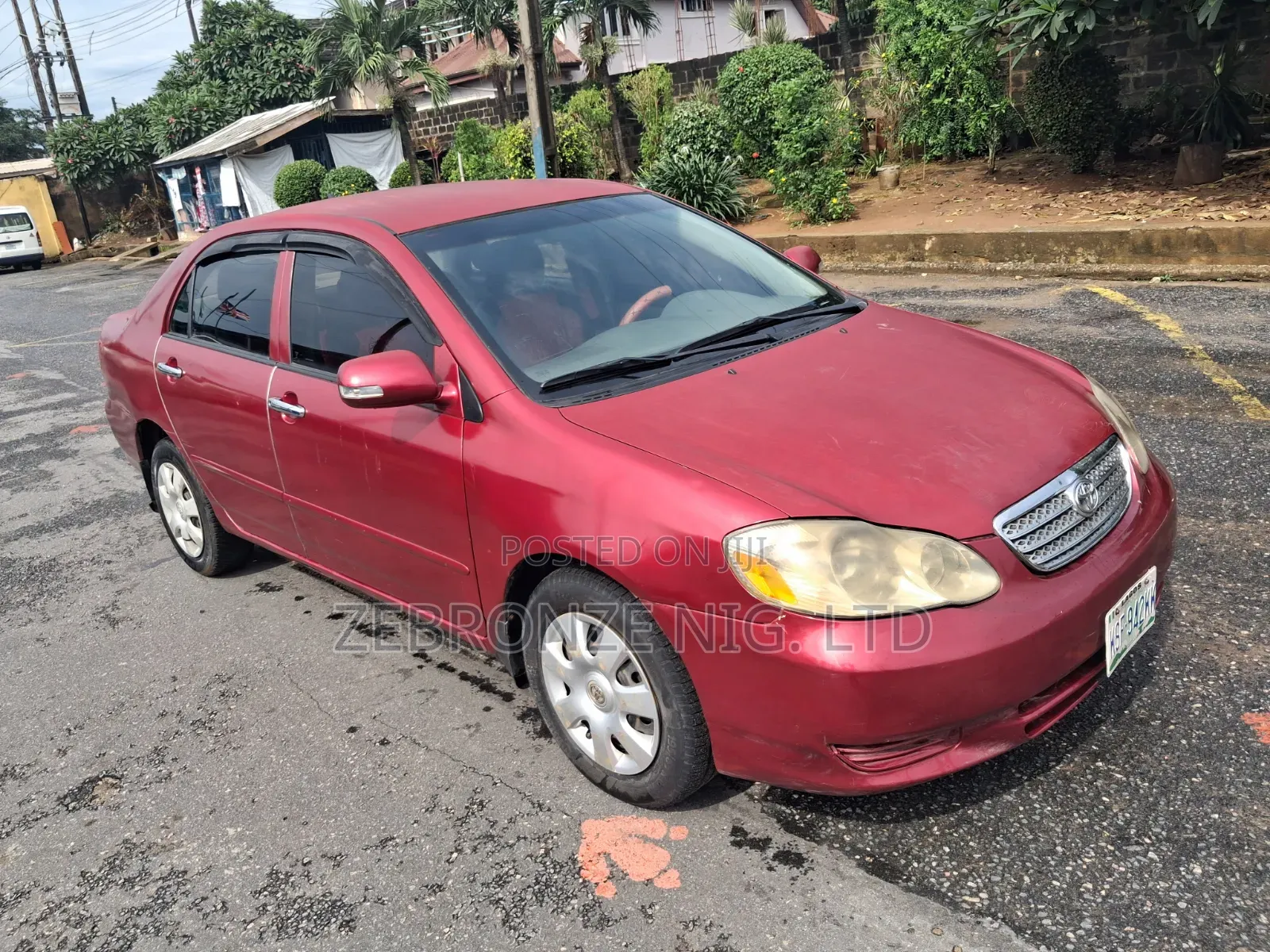 Toyota Corolla 2004 Red