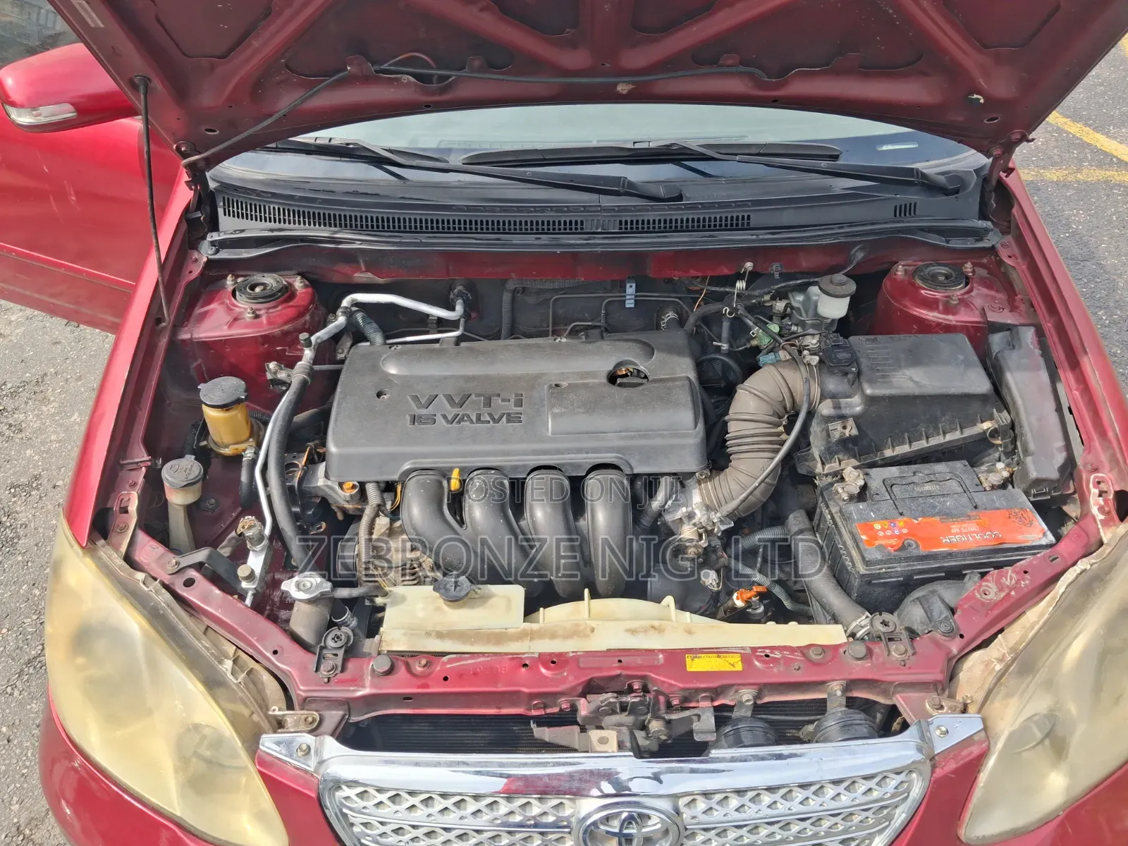 Toyota Corolla 2004 Red