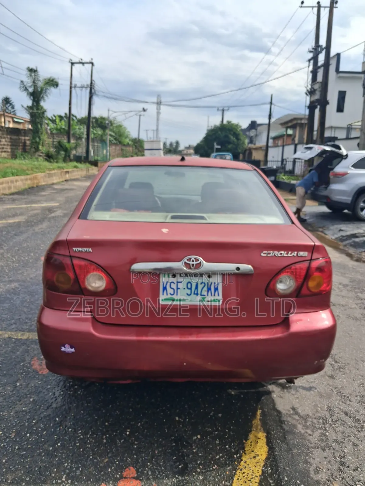 Toyota Corolla 2004 Red