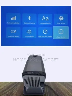 Smart Projectors Video Tv Projector . 5000 Lumens Outdoor/Movie