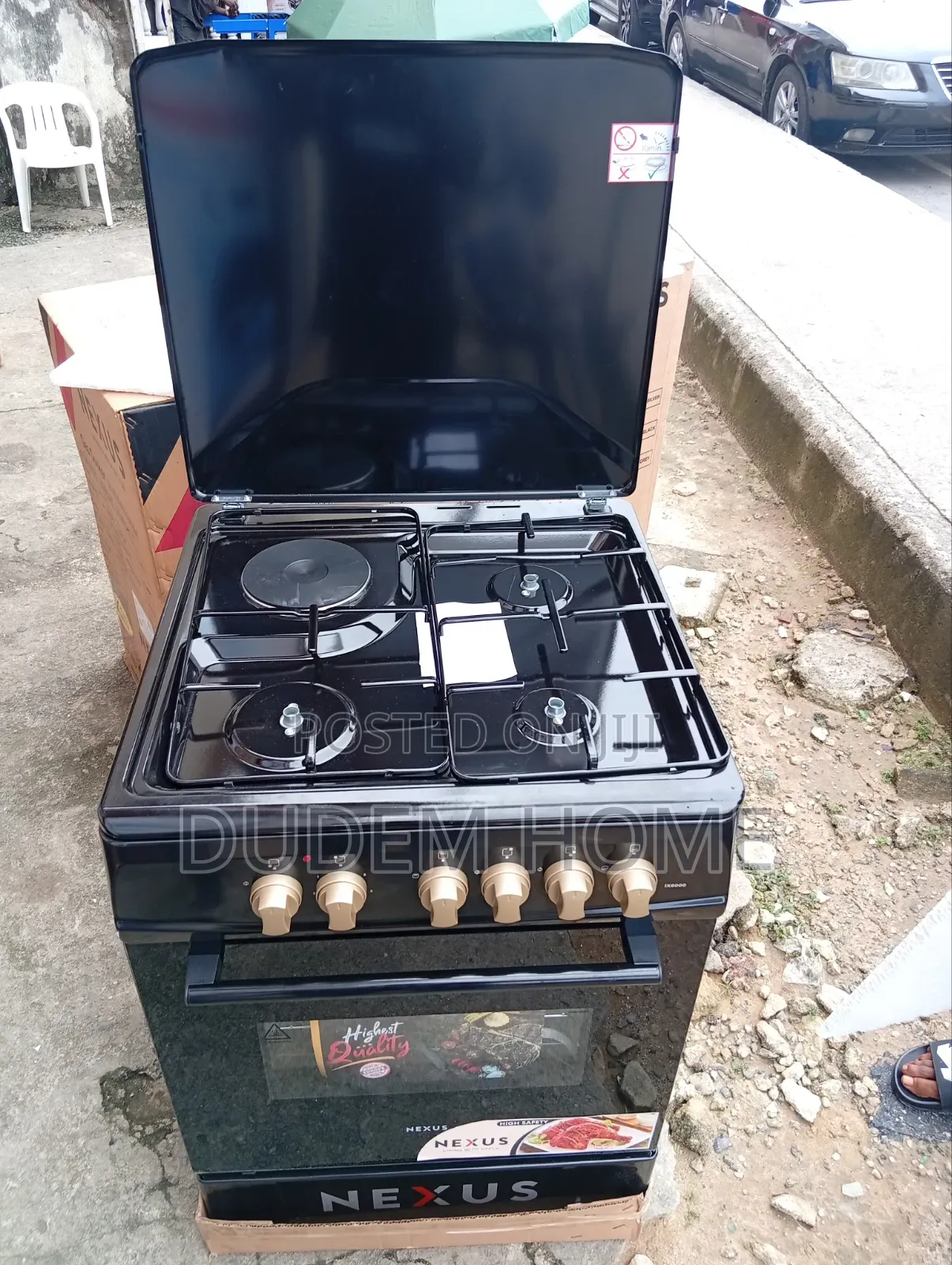 Nexus 3*1 Gas Cooker Automatic