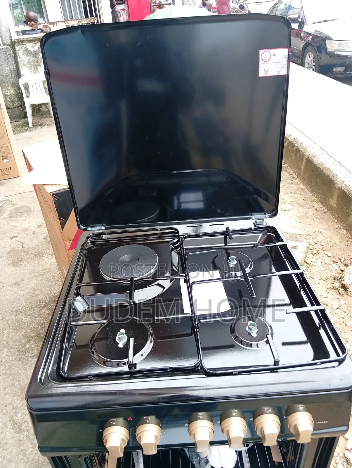 Nexus 3*1 Gas Cooker Automatic