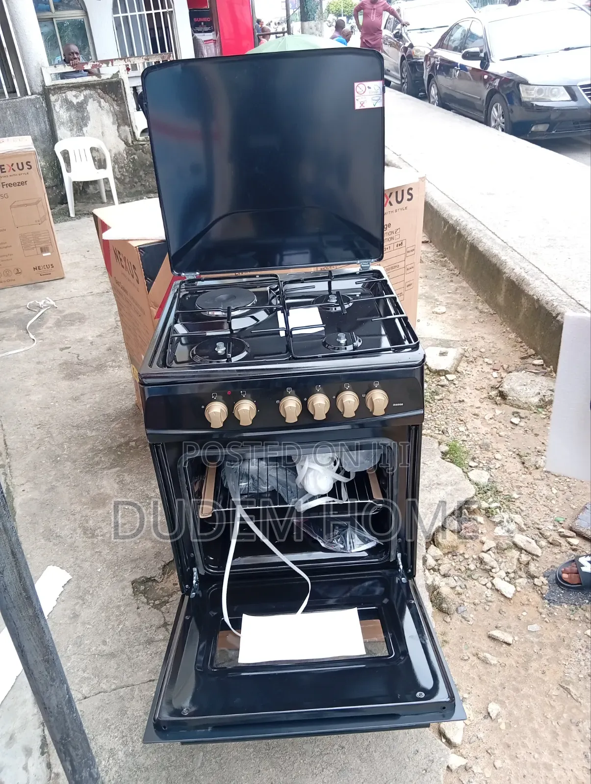 Nexus 3*1 Gas Cooker Automatic
