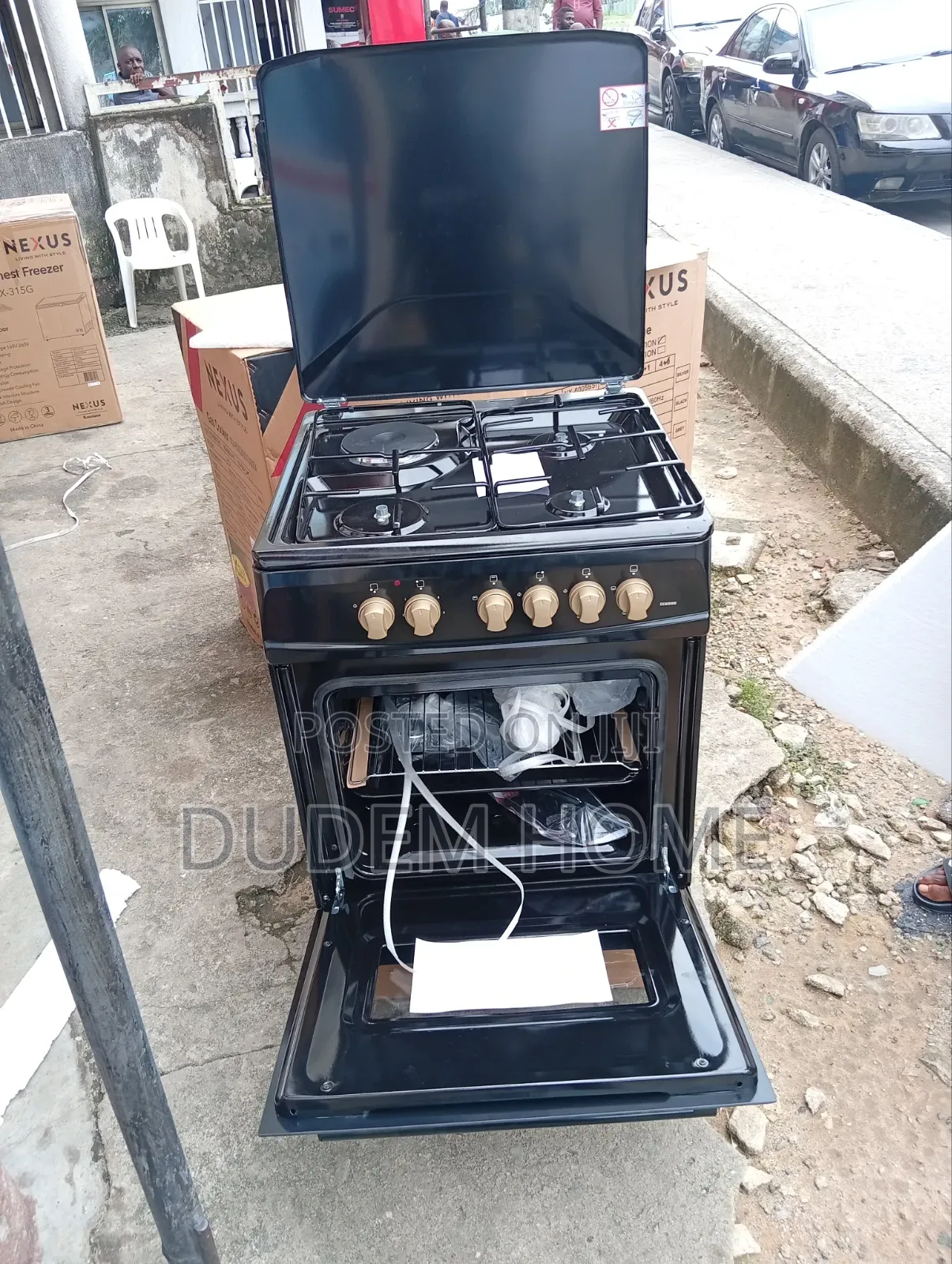 Nexus 3*1 Gas Cooker Automatic