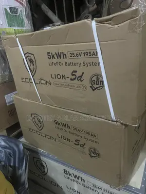 5kwh/25.6v Ecolion Lithium Battery Available Now