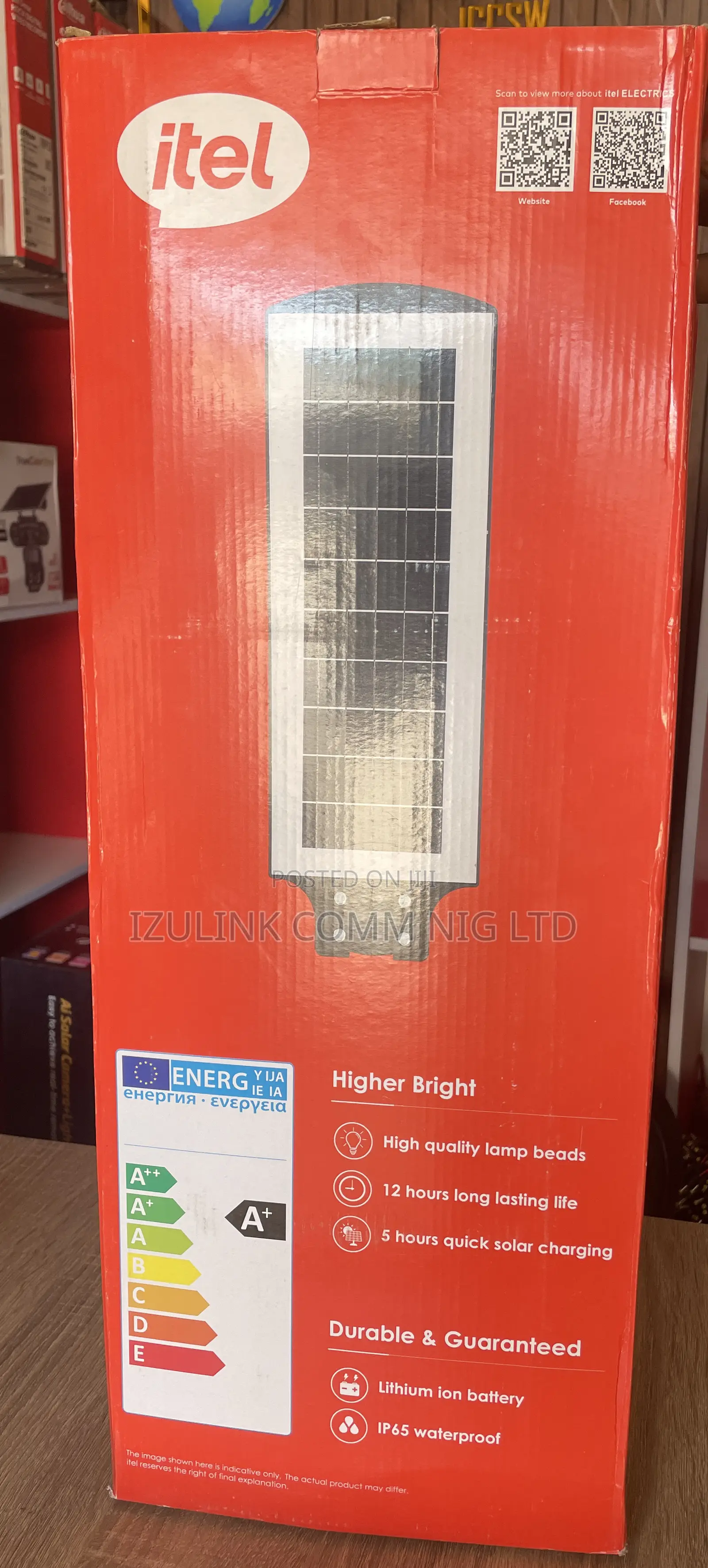 Intel Solar Street Light
