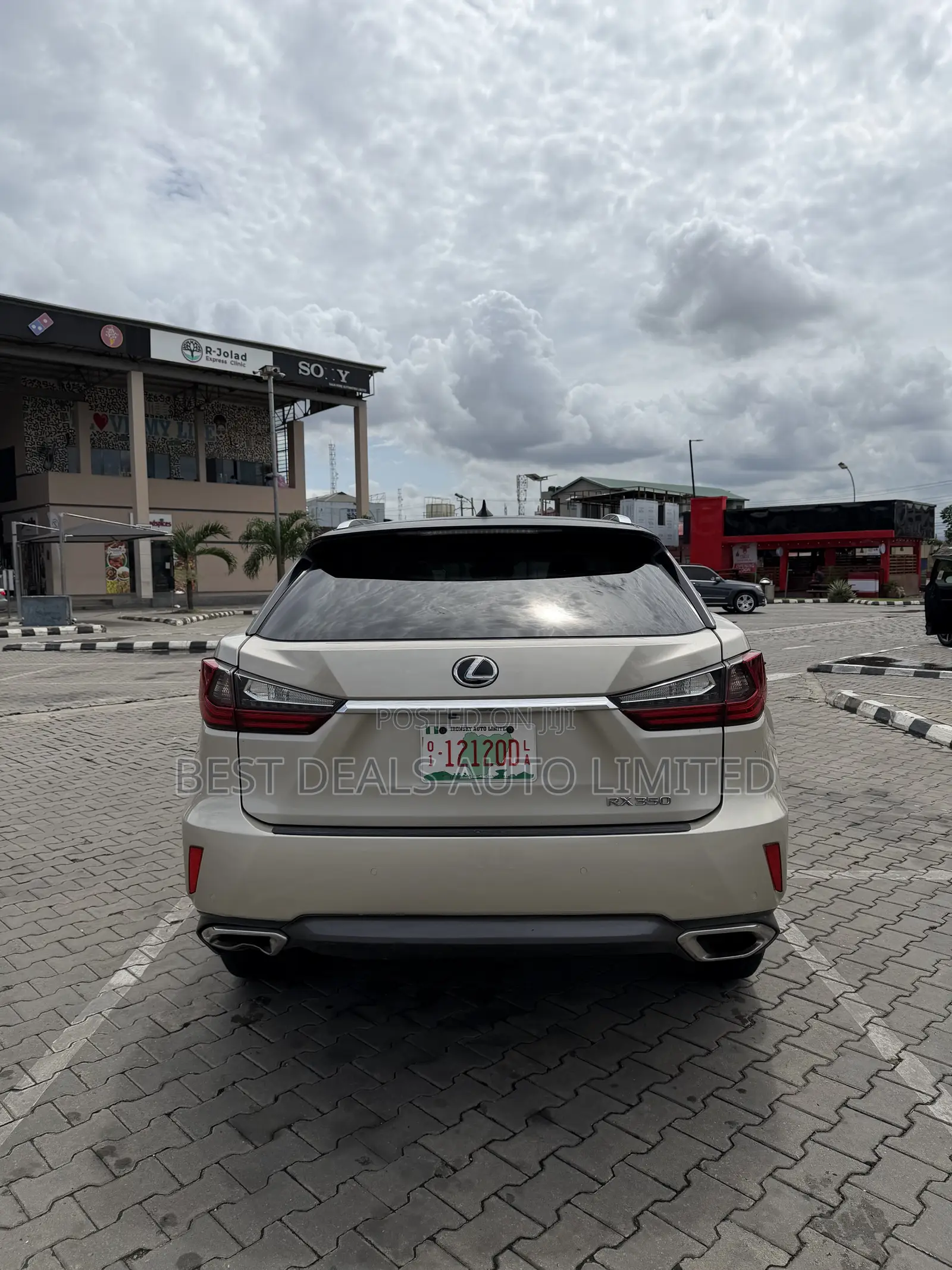 Lexus RX 2016 Gold
