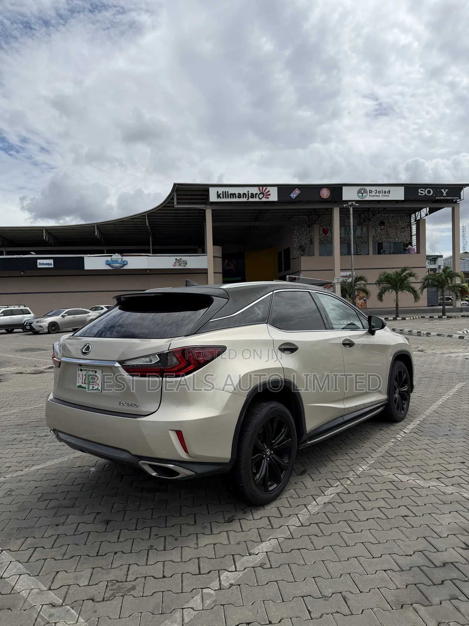 Lexus RX 2016 Gold