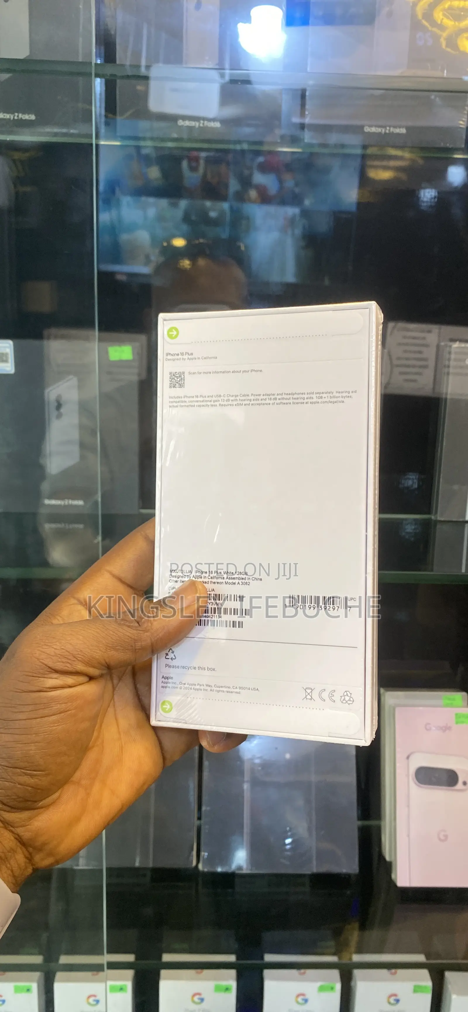New Apple iPhone 16 Plus 128 GB White