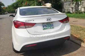 Hyundai Elantra 2013 White