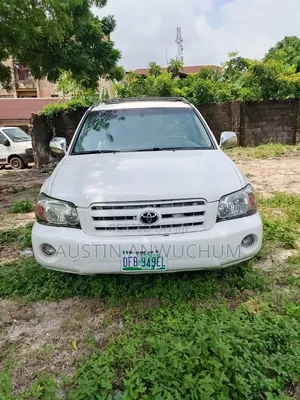 Toyota Highlander Limited V6 2005 White