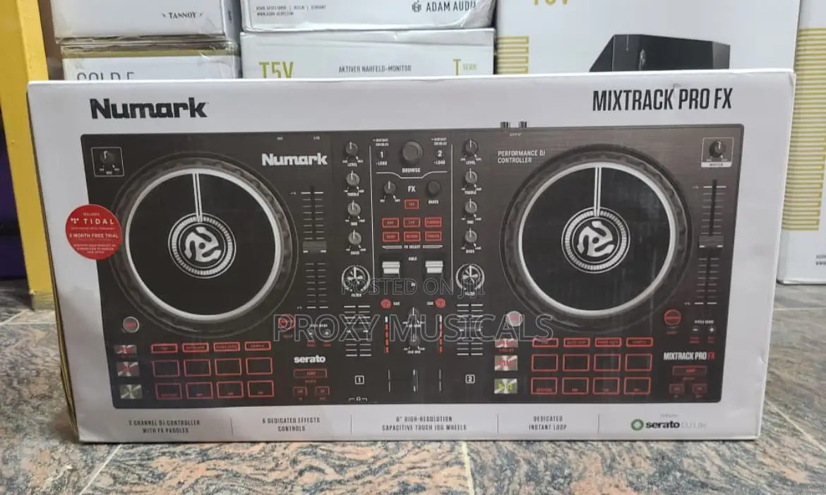 Numark Mixtrack Pro Fx Dj Controller