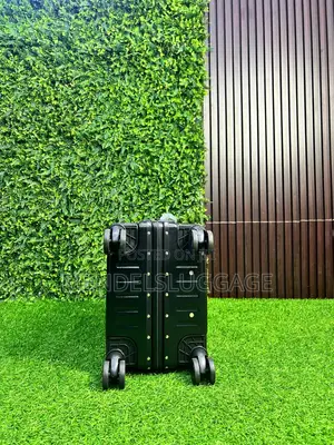 Premium Black Aluminum Frame Luggage Set
