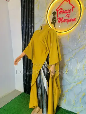 Elegant 2 Piece Bubu Gown and Palazzo Pant