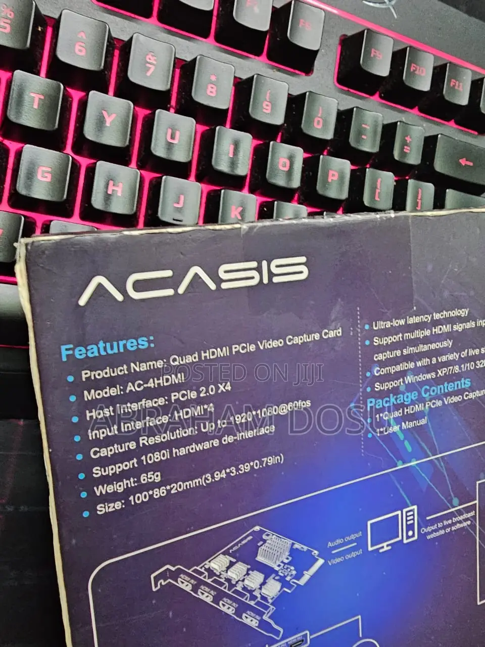 Acasis Hdmi Video Capture Card