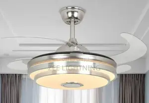 Bluetooth and Fan Led Chandelier (500mm)