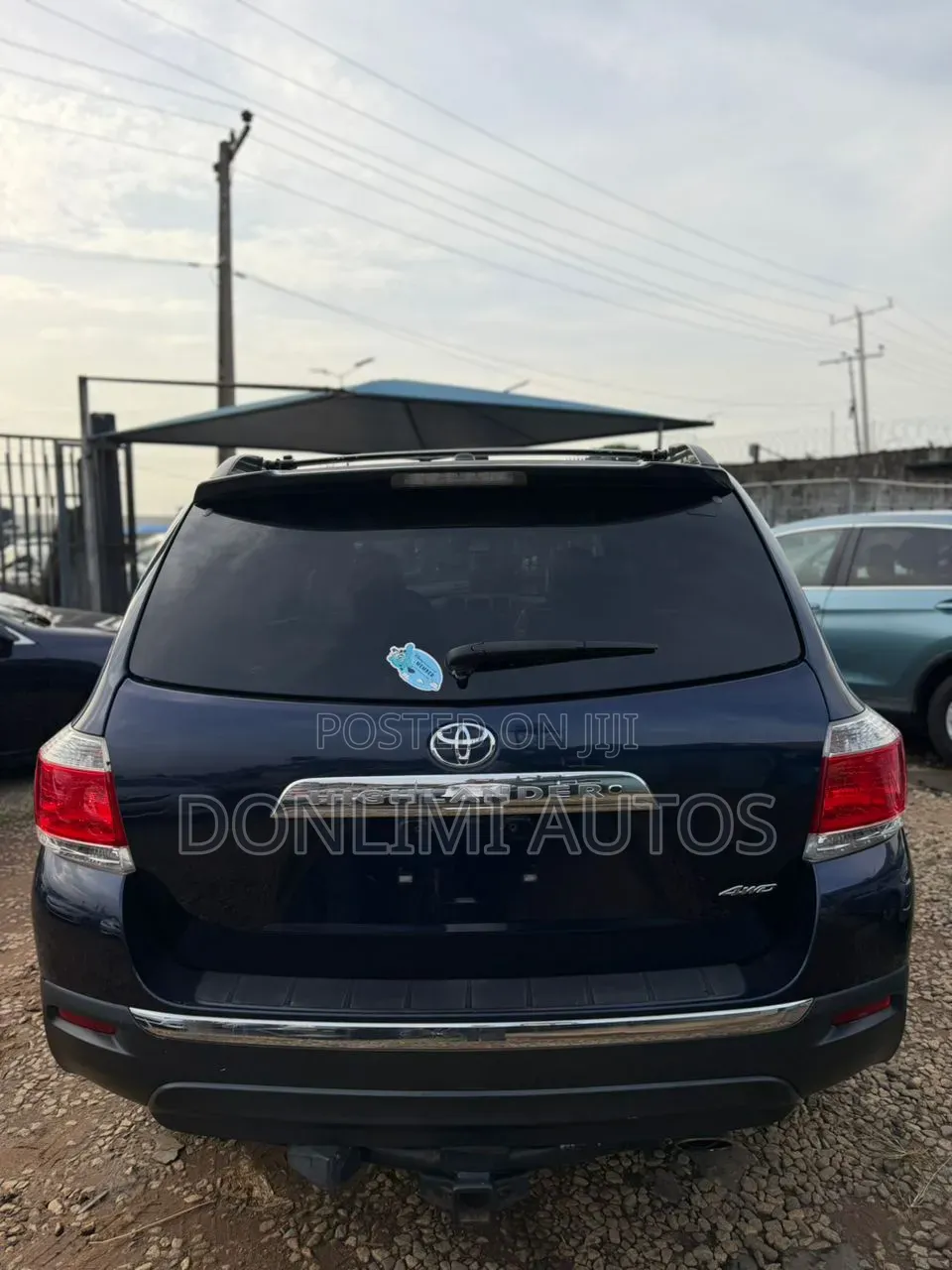 Toyota Highlander 2012 Blue
