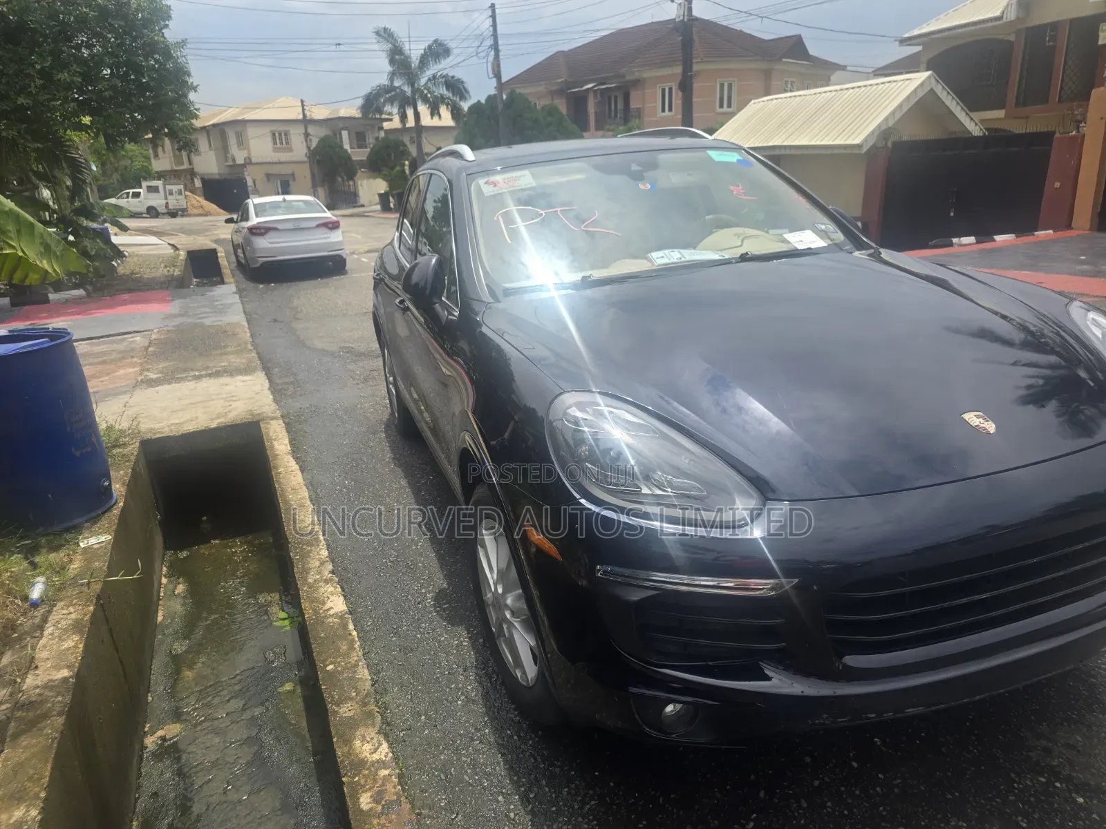 Porsche Cayenne 2017 Blue
