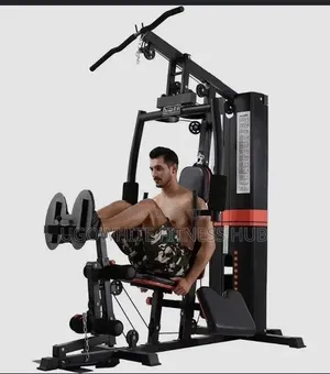 Station Gym With Leg Press