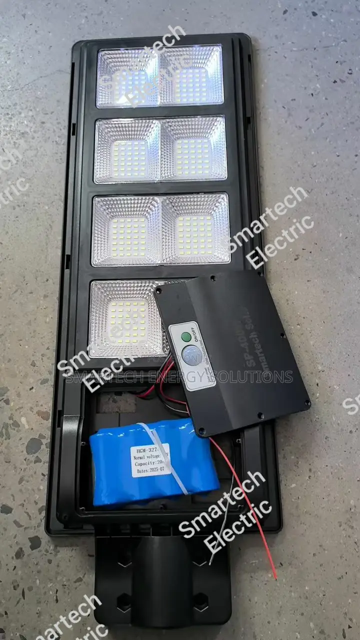 Smartech Sp-400w Remote Control Led Solar Street Light Square Eye