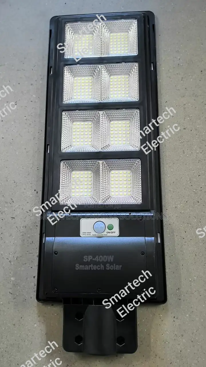 Smartech Sp-400w Remote Control Led Solar Street Light Square Eye