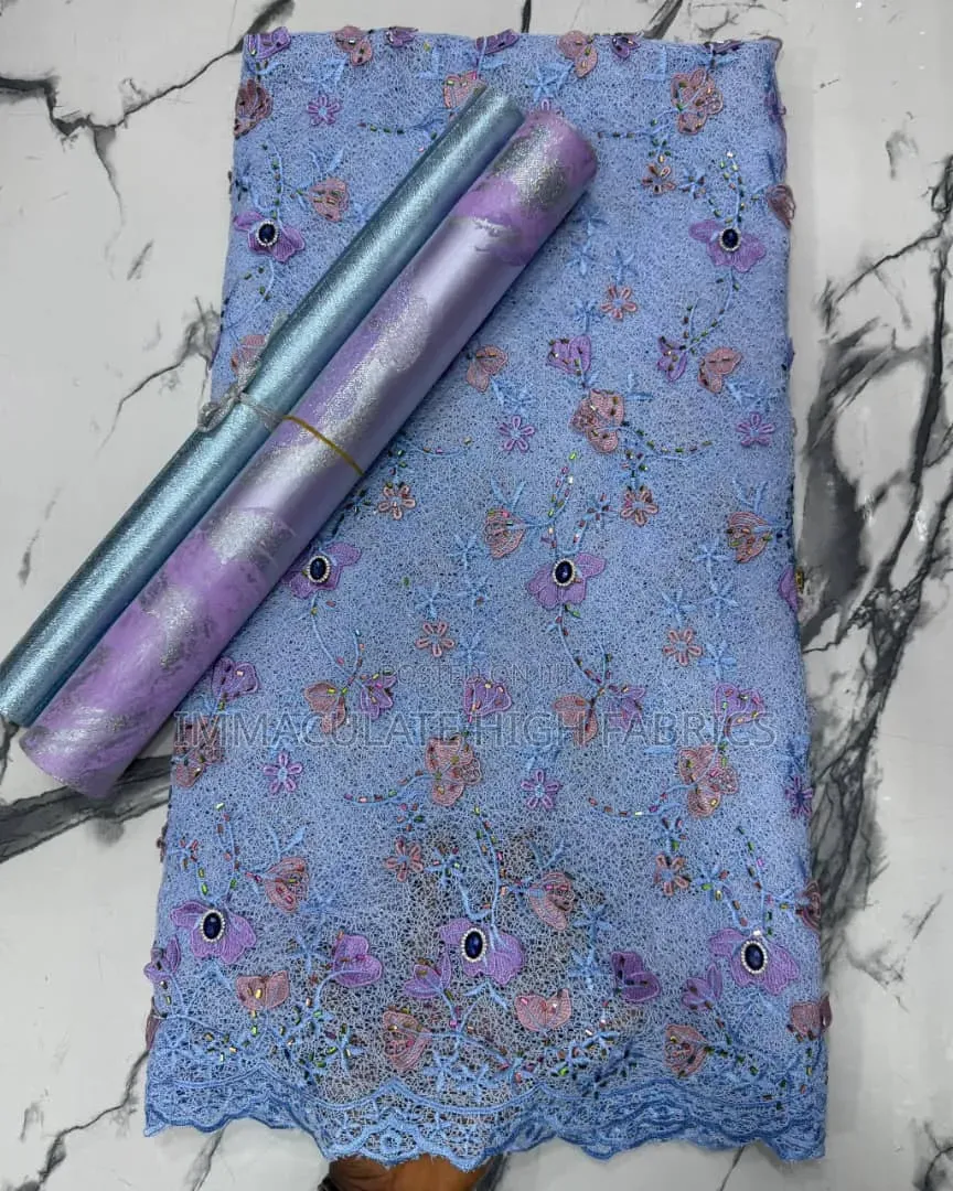 Applique Mesh Lace