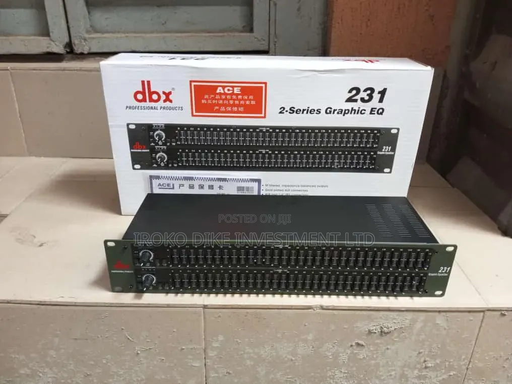 DBX Double Equalizer
