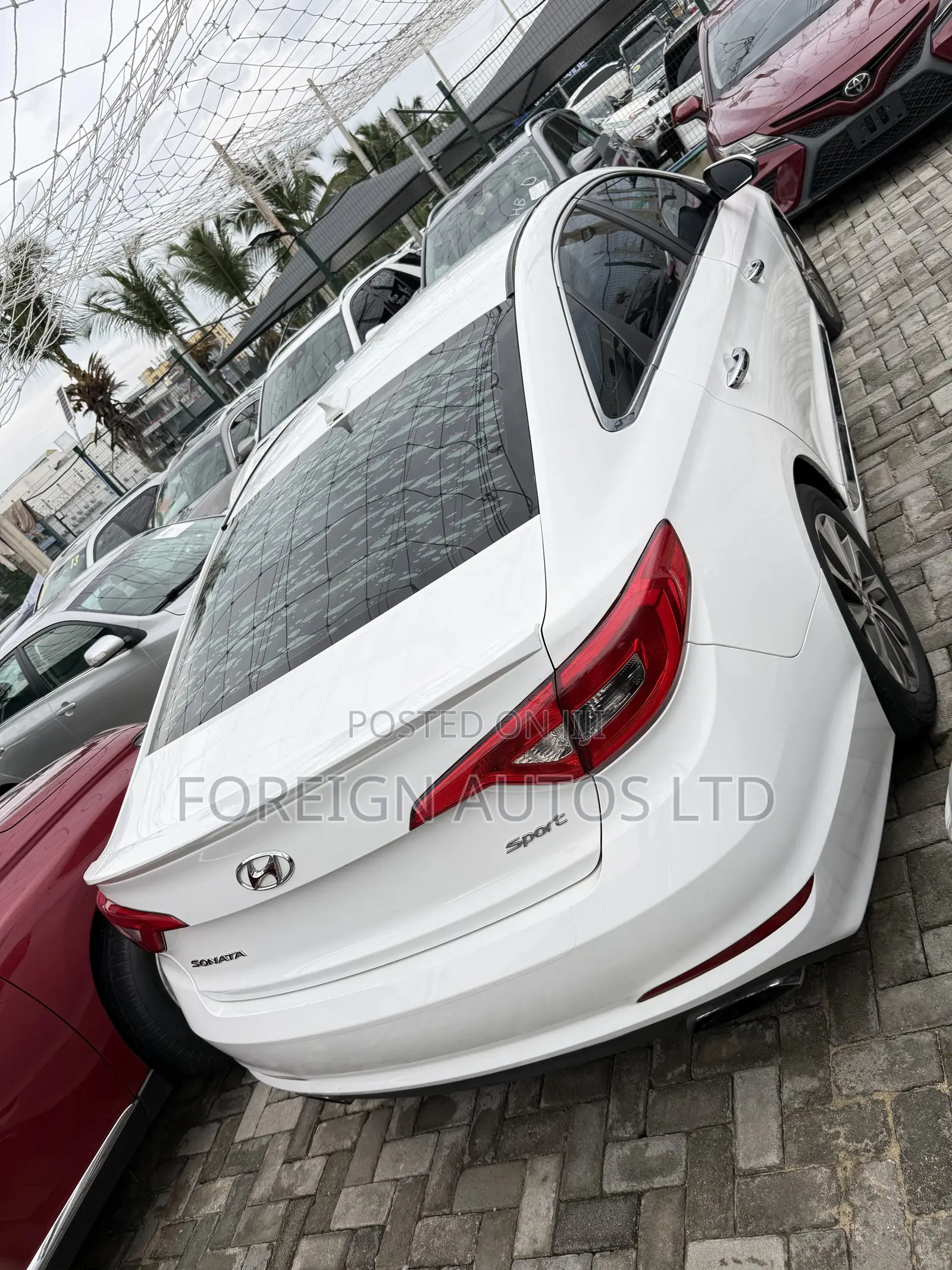 Hyundai Sonata 2016 White