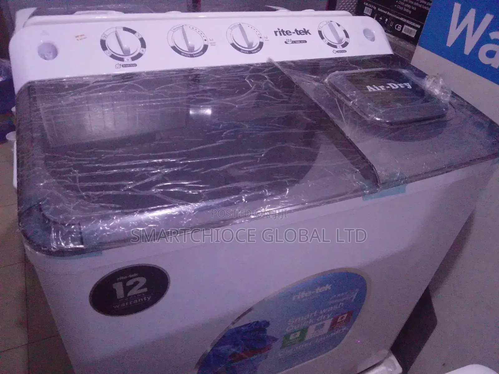 Ritetek Washing Machine 12kg