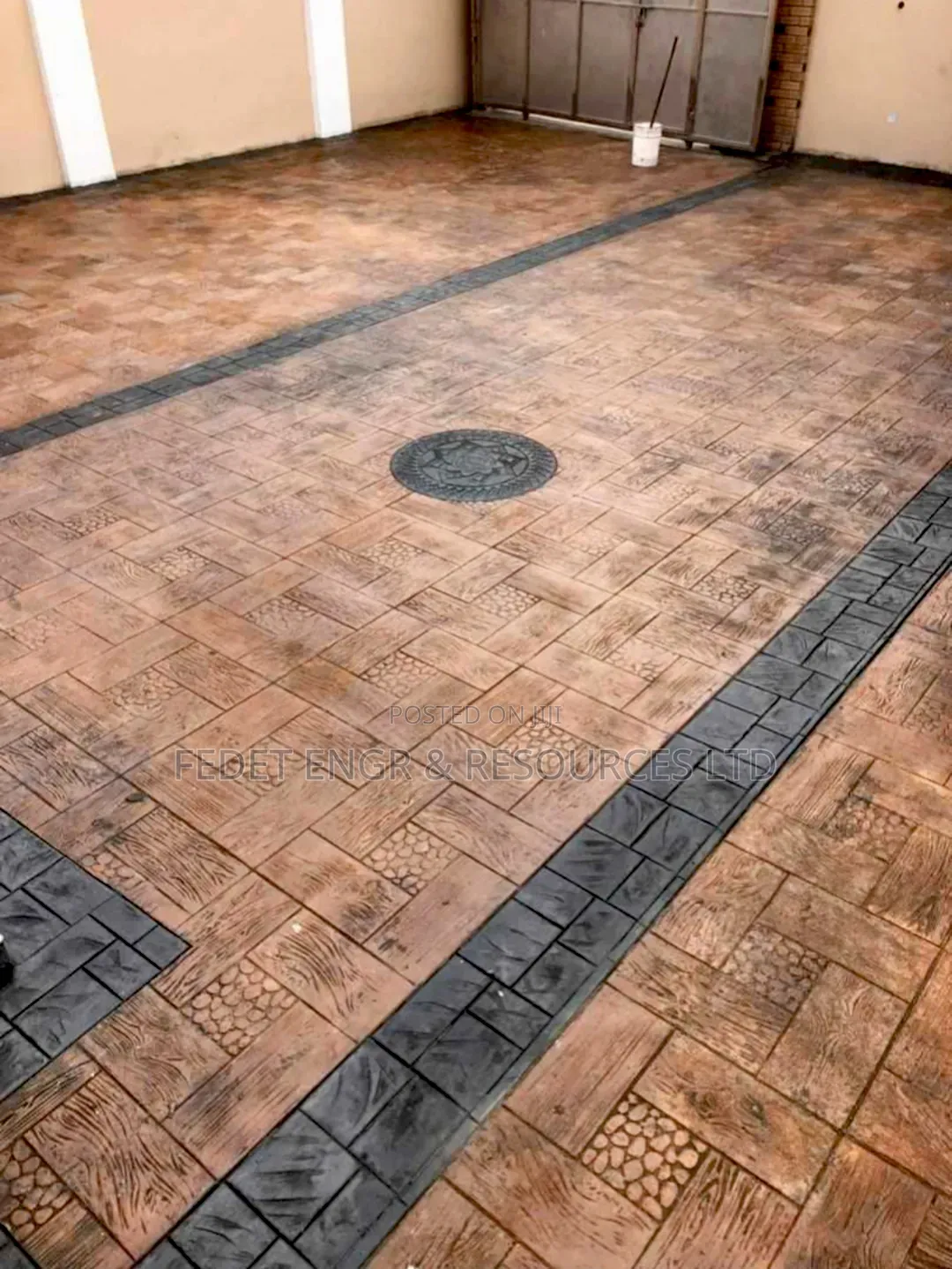 Decorative Stamp Concrete Flooring